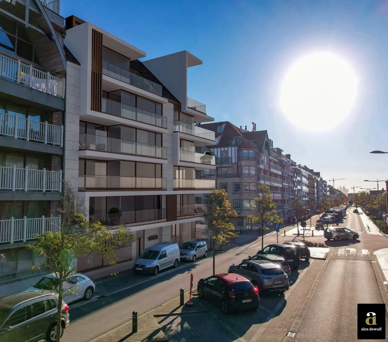 Prachtig nieuwbouwappartement met 2 slaapkamers gelegen op de gelijkvloerse verdieping