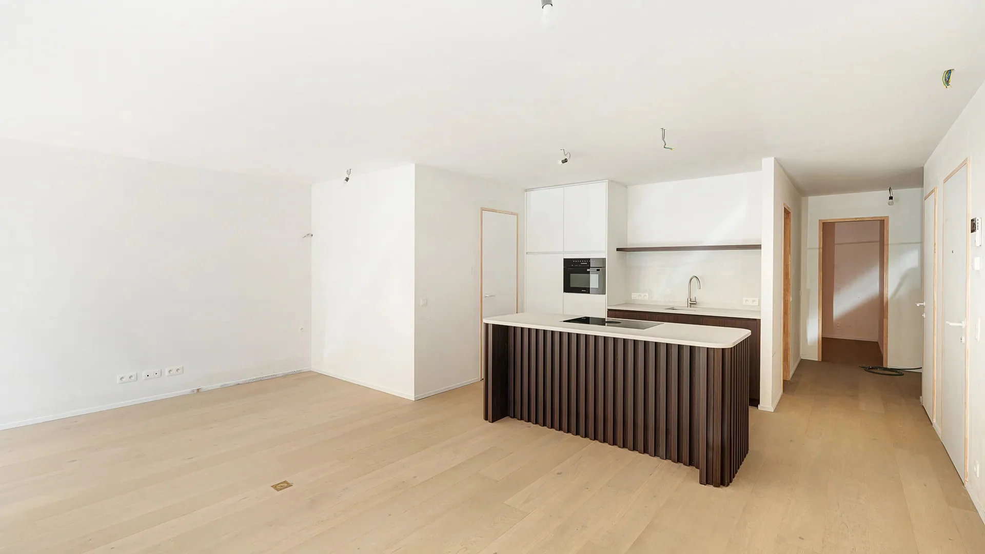 Prachtig nieuwbouwappartement met 2 slaapkamers gelegen op de gelijkvloerse verdieping