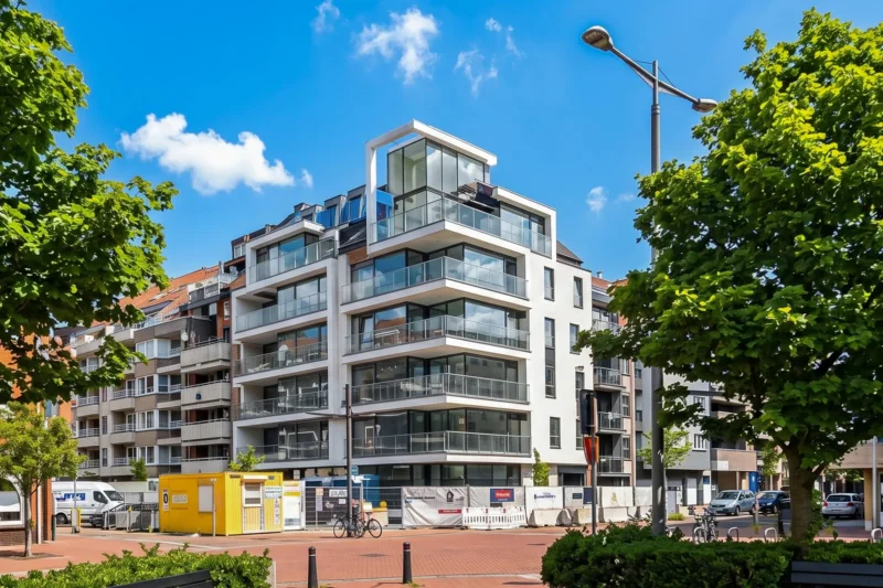 Prachtig nieuwbouwappartement met 2 slaapkamers gelegen op de gelijkvloerse verdieping