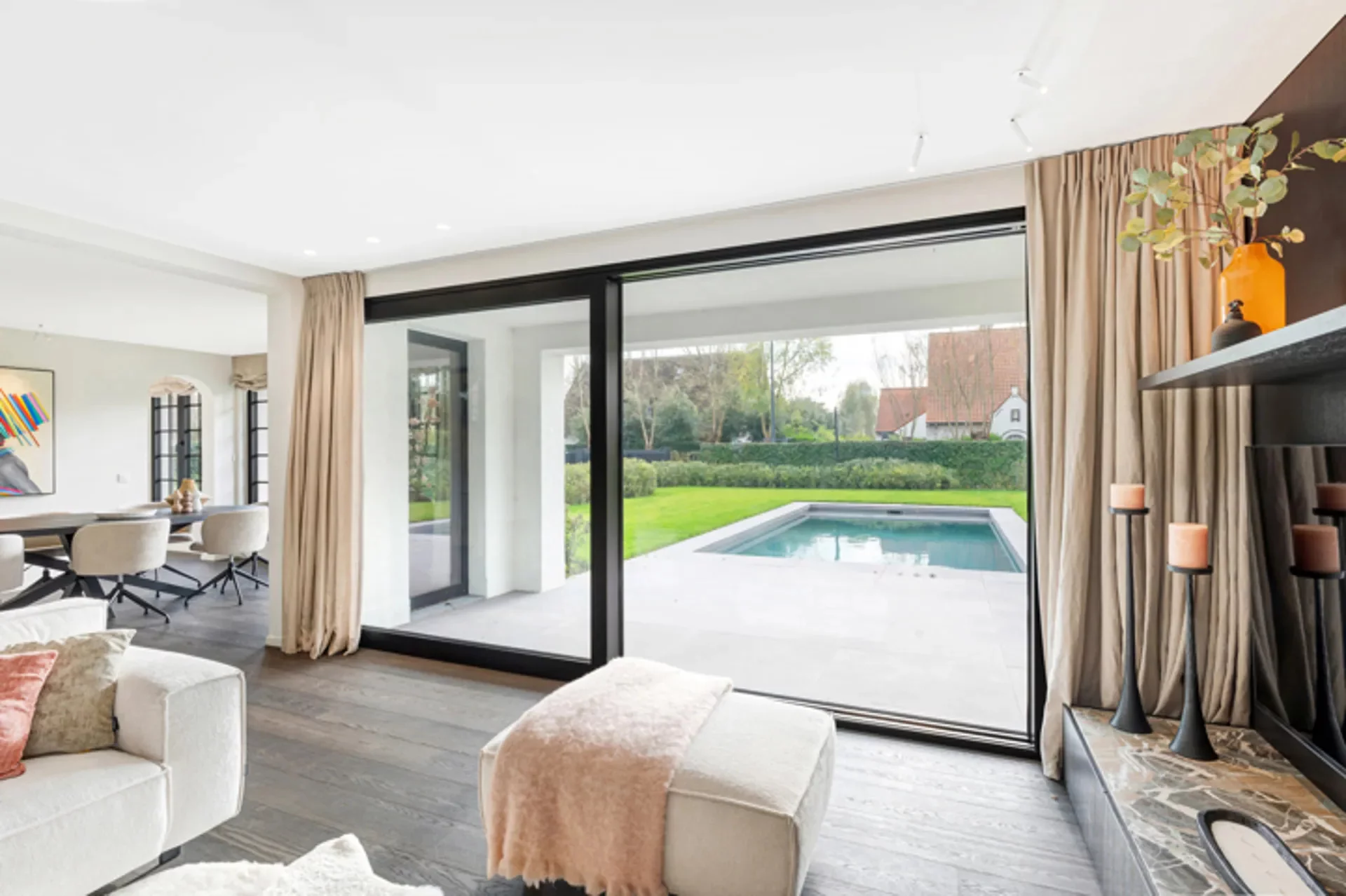 Luxueuze zongerichte villa op een toplocatie te Zoute