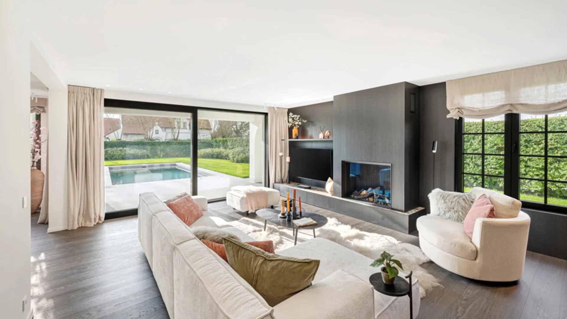 Luxueuze zongerichte villa op een toplocatie te Zoute