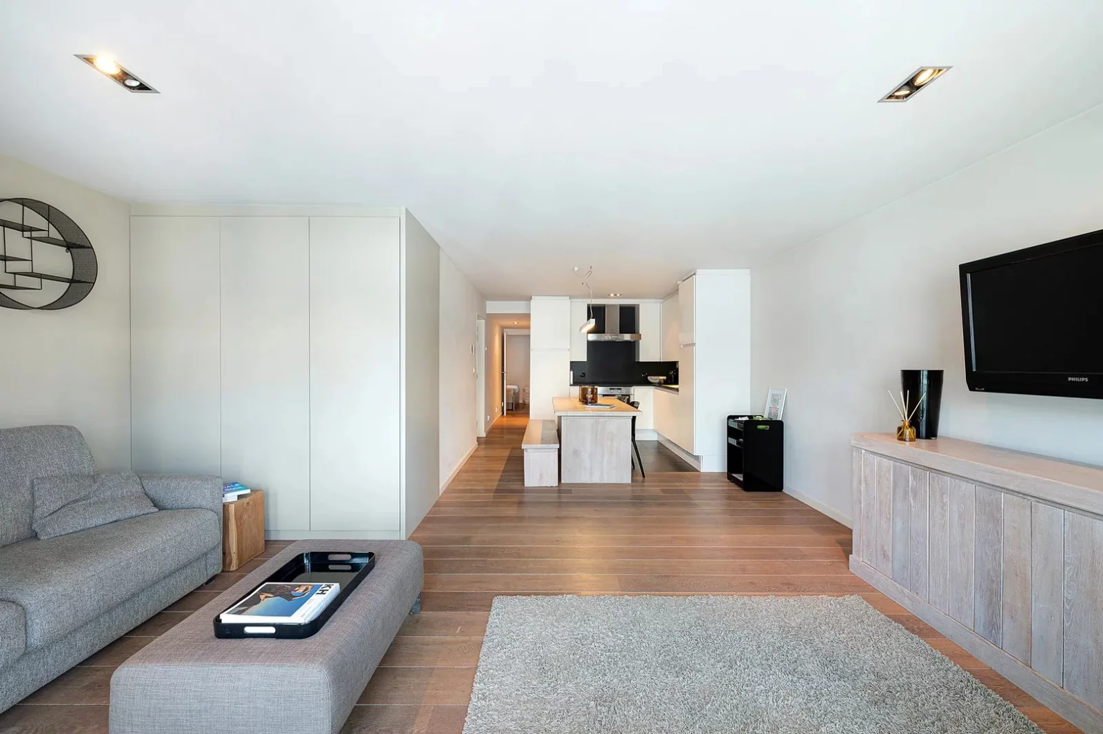 Modern appartement met 2 slaapkamers op centrale ligging.