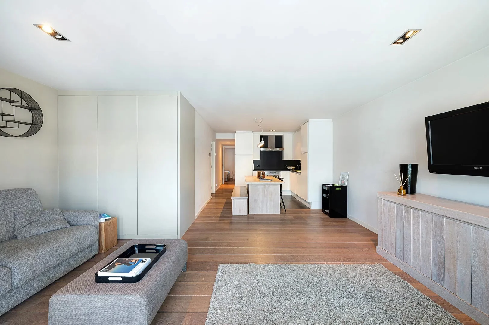 Modern appartement met 2 slaapkamers op centrale ligging.