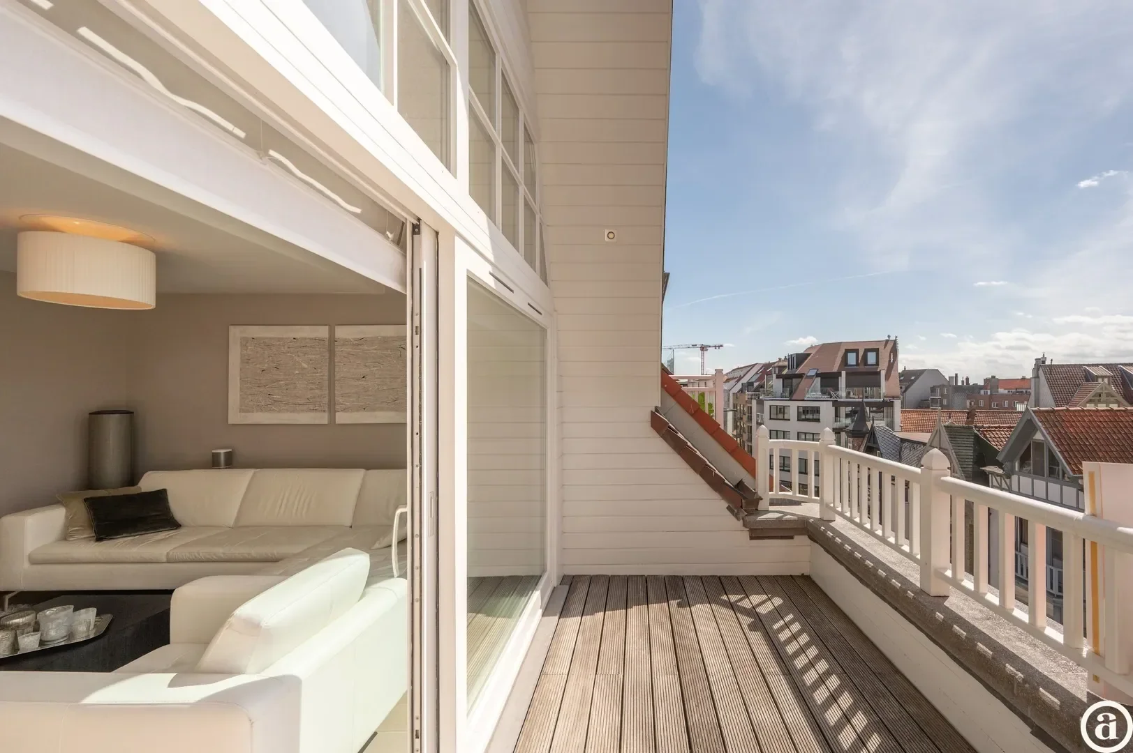 Zonnig en ruim duplex appartement met zuidgericht terras