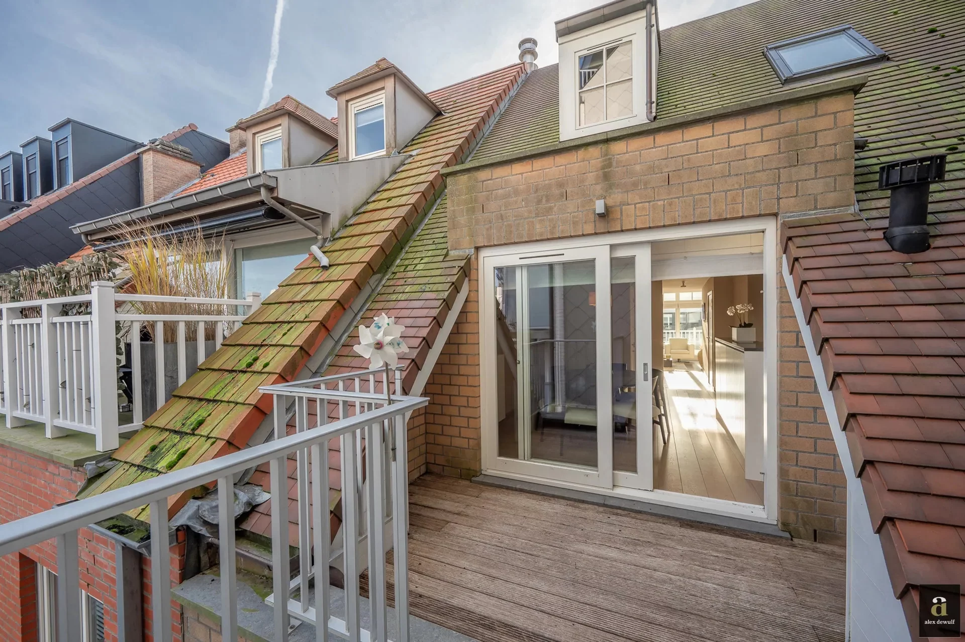 Zonnig en ruim duplex appartement met zuidgericht terras