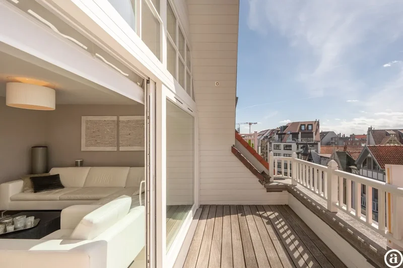 Sunny and spacious duplex apartment with south-facing terrace