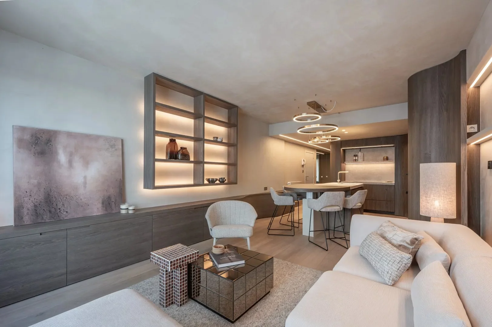 Luxueus gerenoveerd appartement met zijdelings zeezicht in Knokke