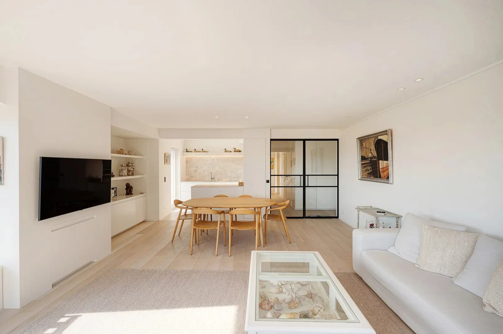 Stijlvol hoekappartement met open uitzicht nabij het Zoute.