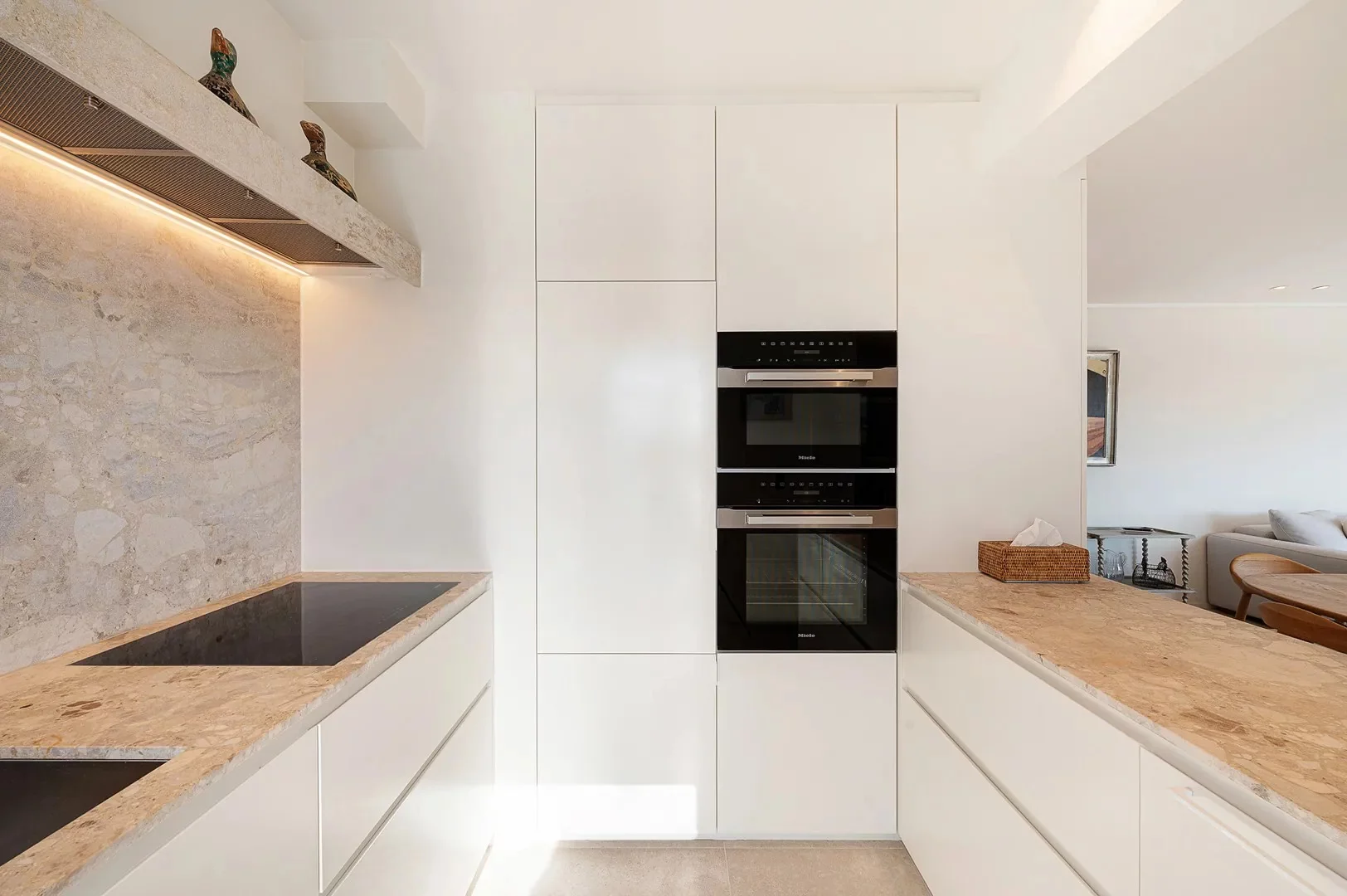 Stijlvol hoekappartement met open uitzicht nabij het Zoute.