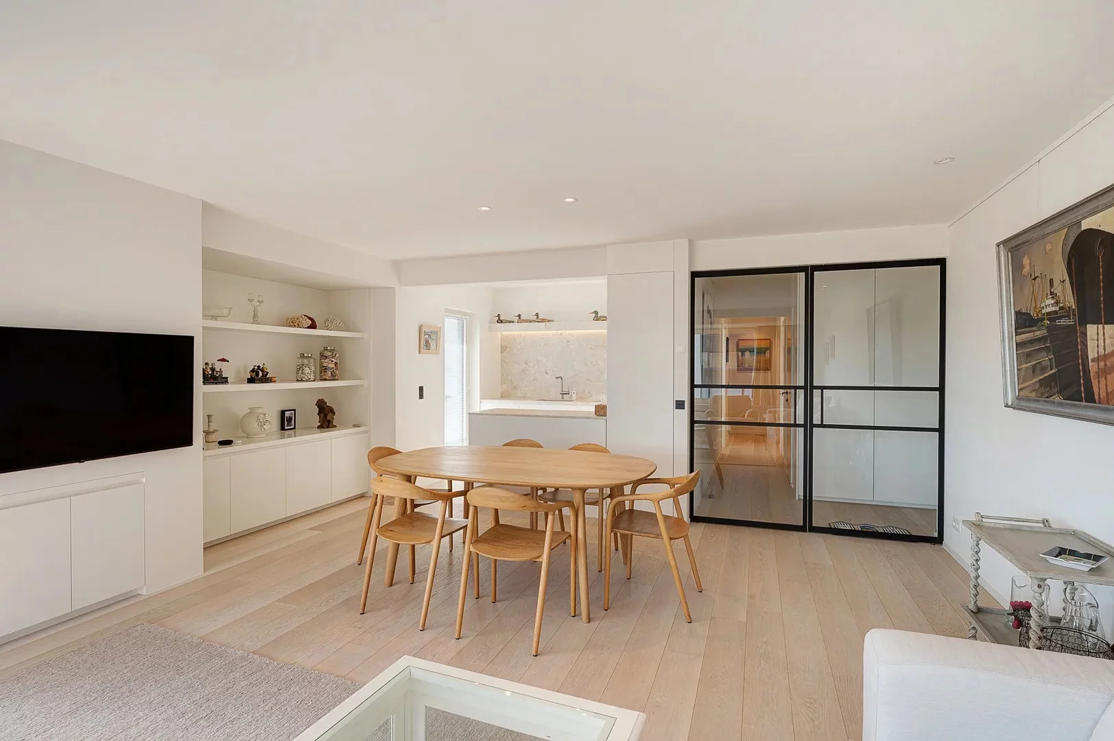 Stijlvol hoekappartement met open uitzicht nabij het Zoute.