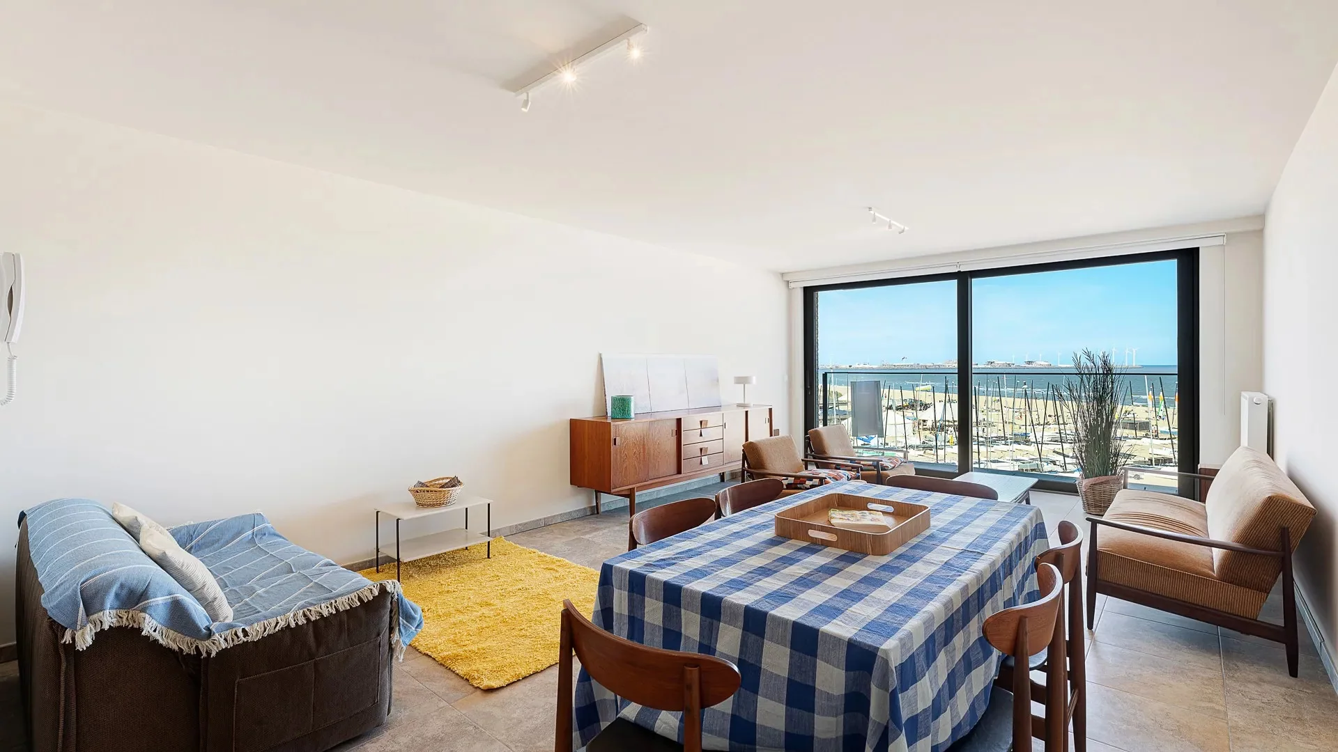 Appartement 2 chambres avec vue mer frontale à Duinbergen
