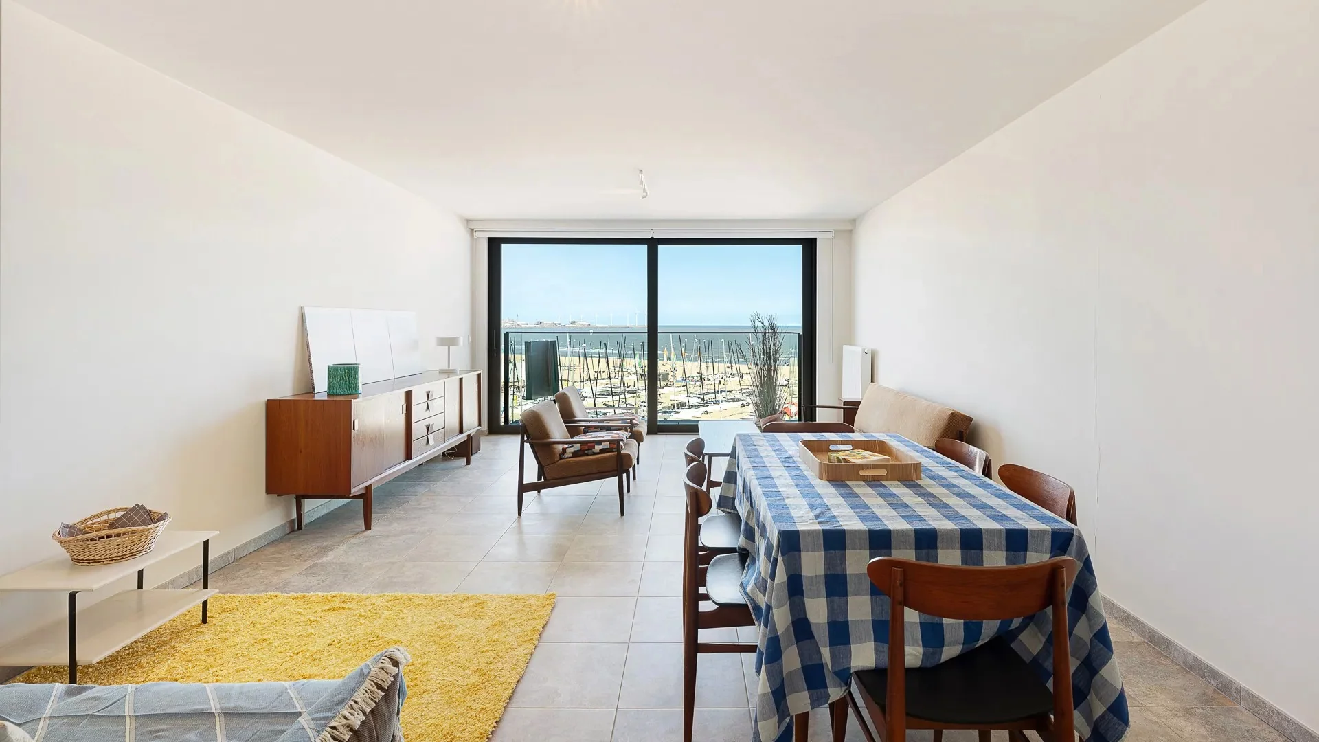 Appartement 2 chambres avec vue mer frontale à Duinbergen
