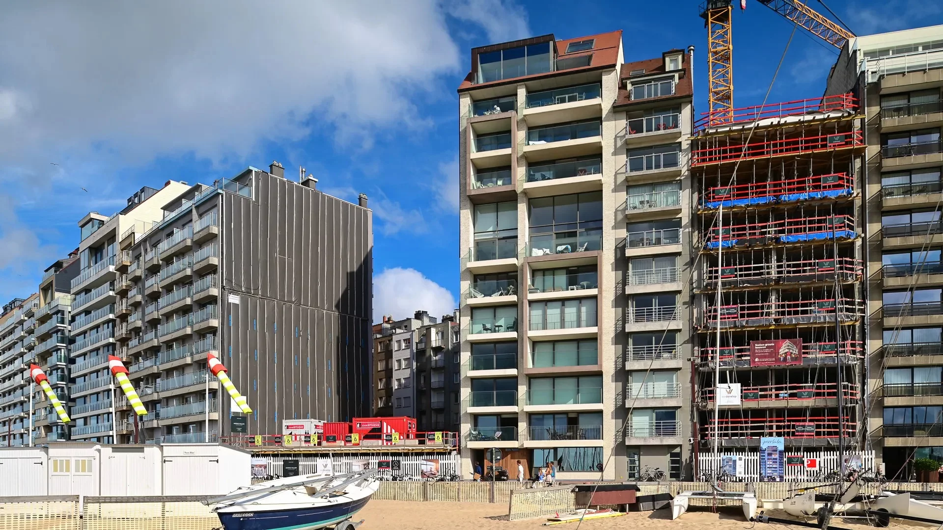 Appartement 2 chambres avec vue mer frontale à Duinbergen