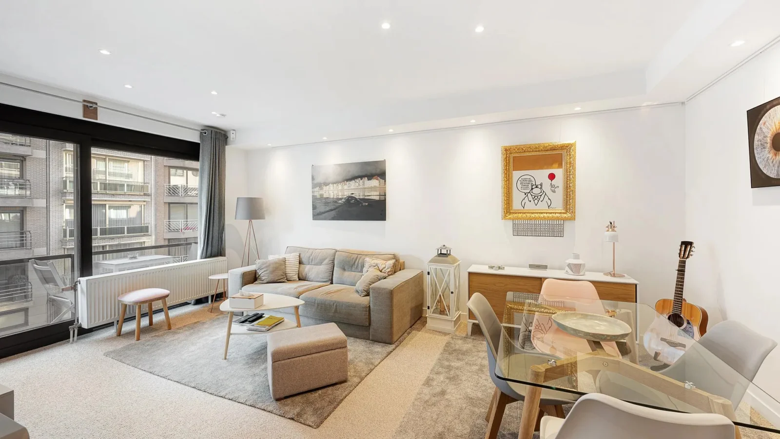 Appartement rénové 2 chambres près de la digue
