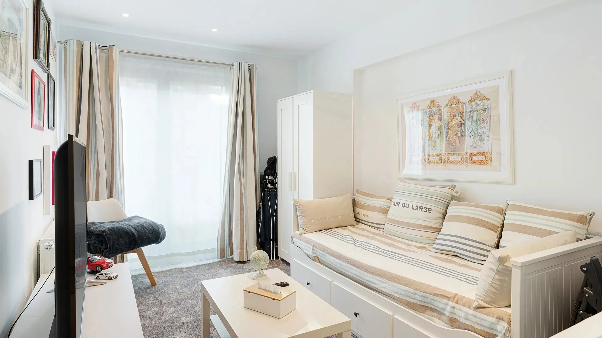 Appartement rénové 2 chambres près de la digue