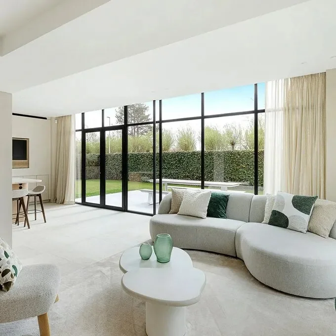 Gerenoveerde villa in zoute stijl bij Royal Zoute golf club
