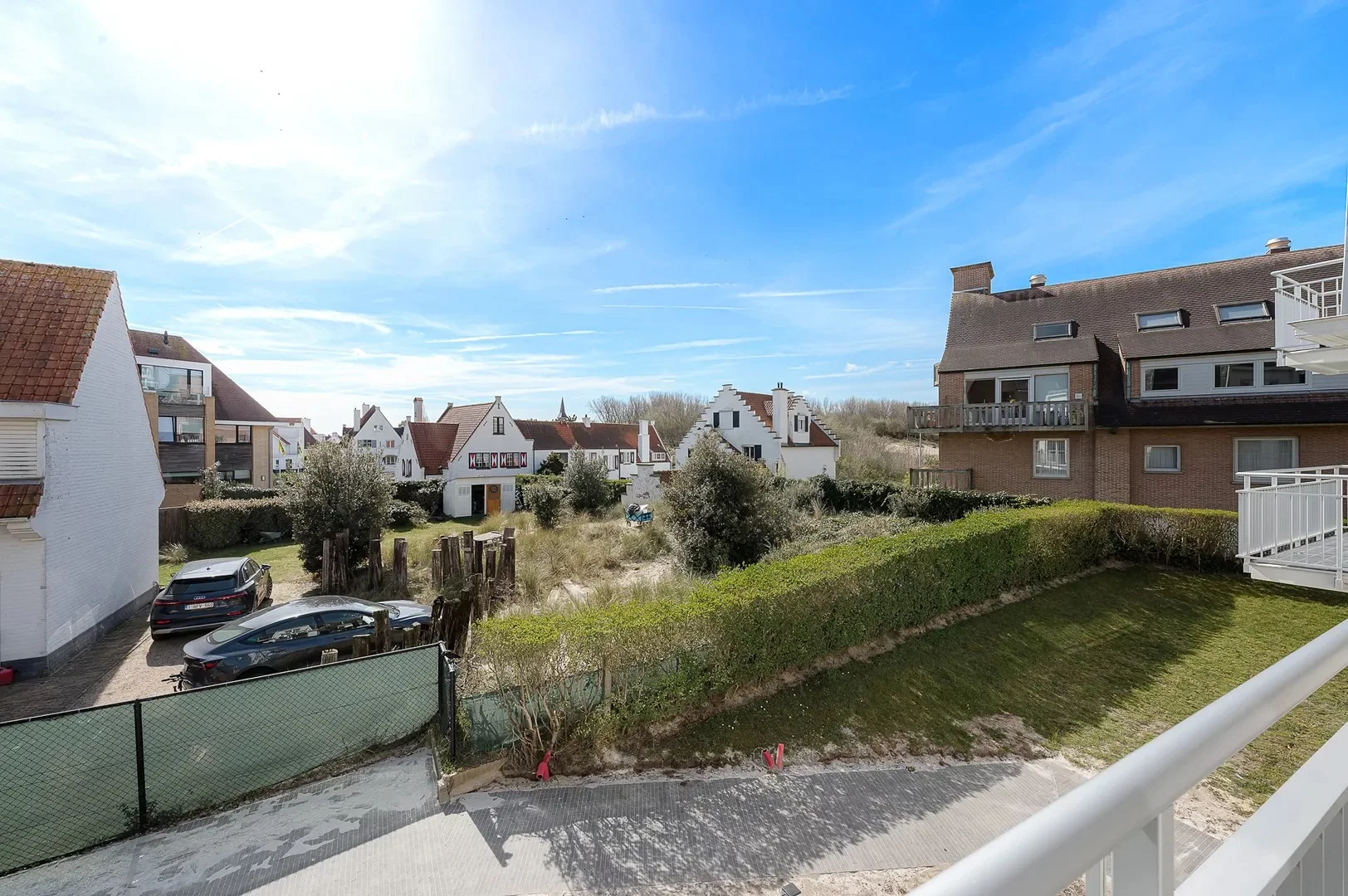 Appartement met open zicht, op wandelafstand van het strand