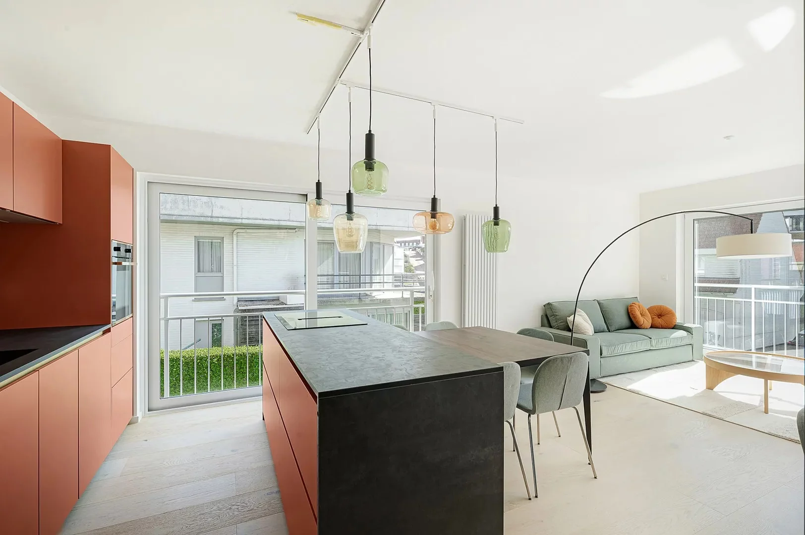 Appartement met open zicht, op wandelafstand van het strand