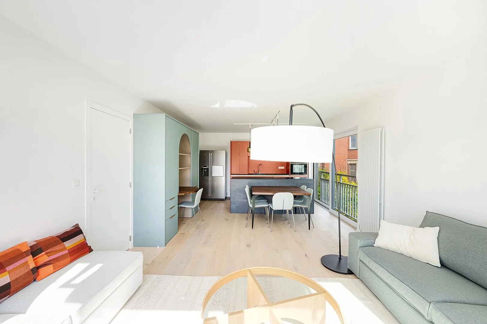 Appartement met open zicht, op wandelafstand van het strand