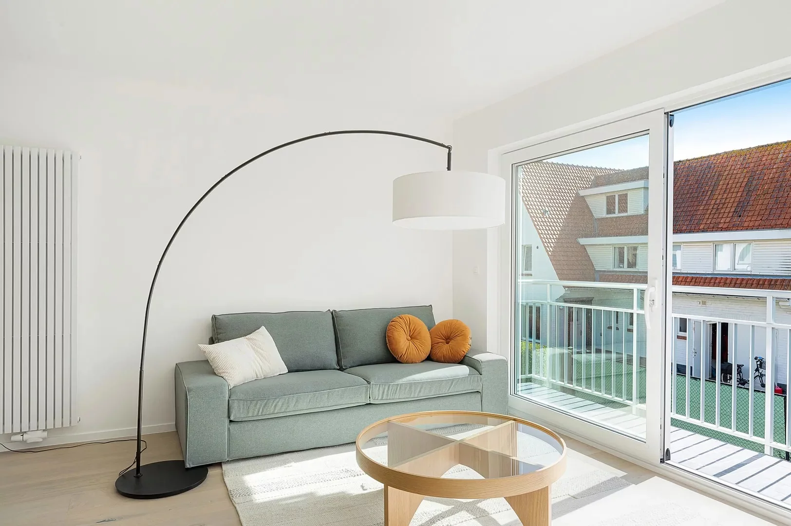 Appartement met open zicht, op wandelafstand van het strand