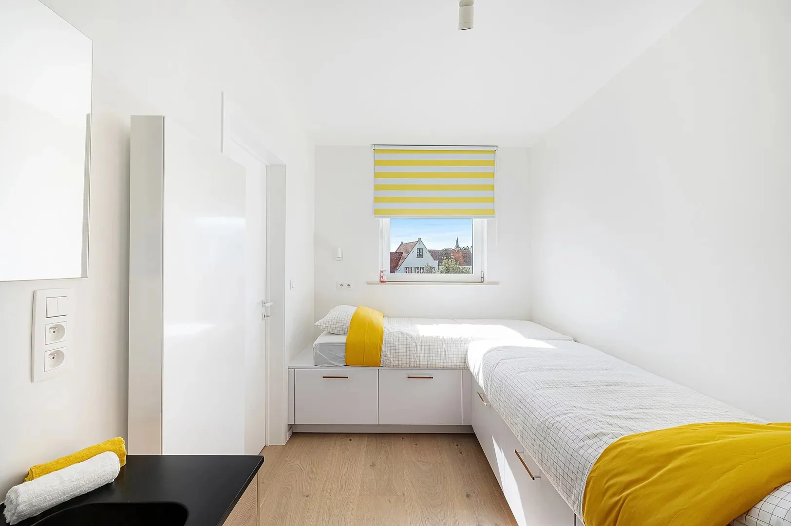 Appartement met open zicht, op wandelafstand van het strand
