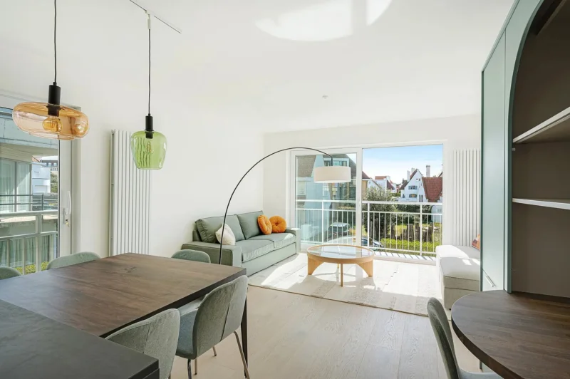 Appartement met open zicht, op wandelafstand van het strand