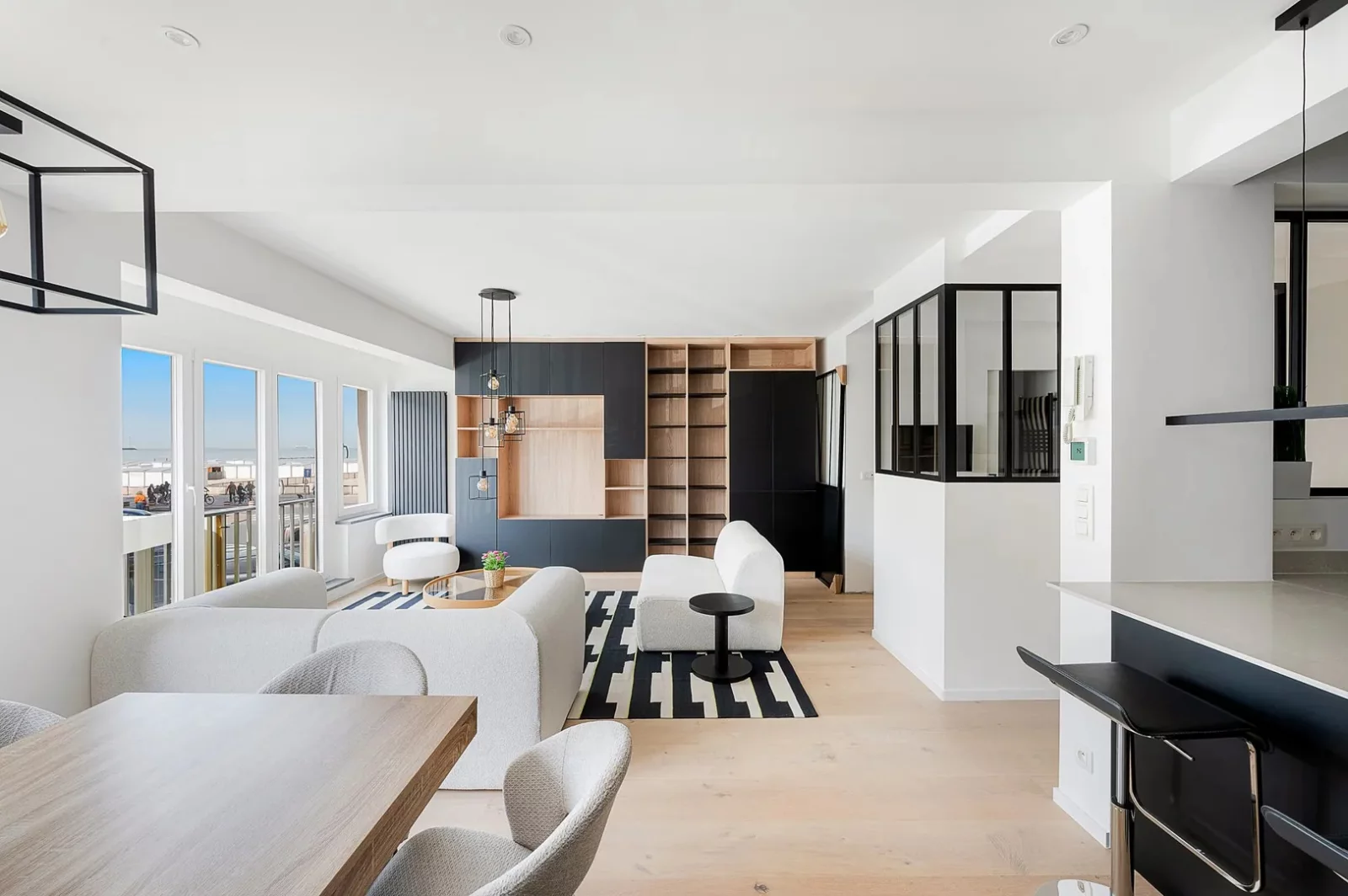 Gerenoveerd appartement met zeezicht aan Albertstrand