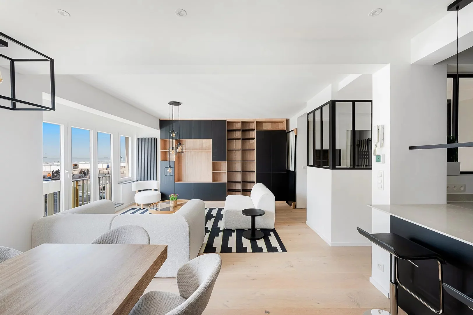 Gerenoveerd appartement met zeezicht aan Albertstrand