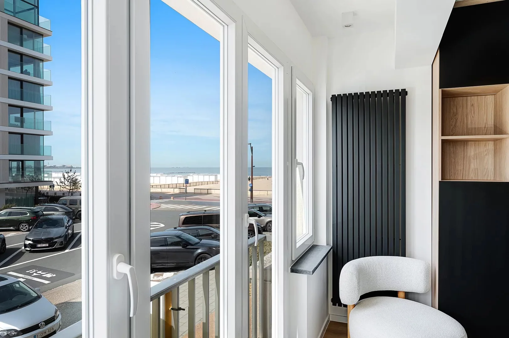 Gerenoveerd appartement met zeezicht aan Albertstrand