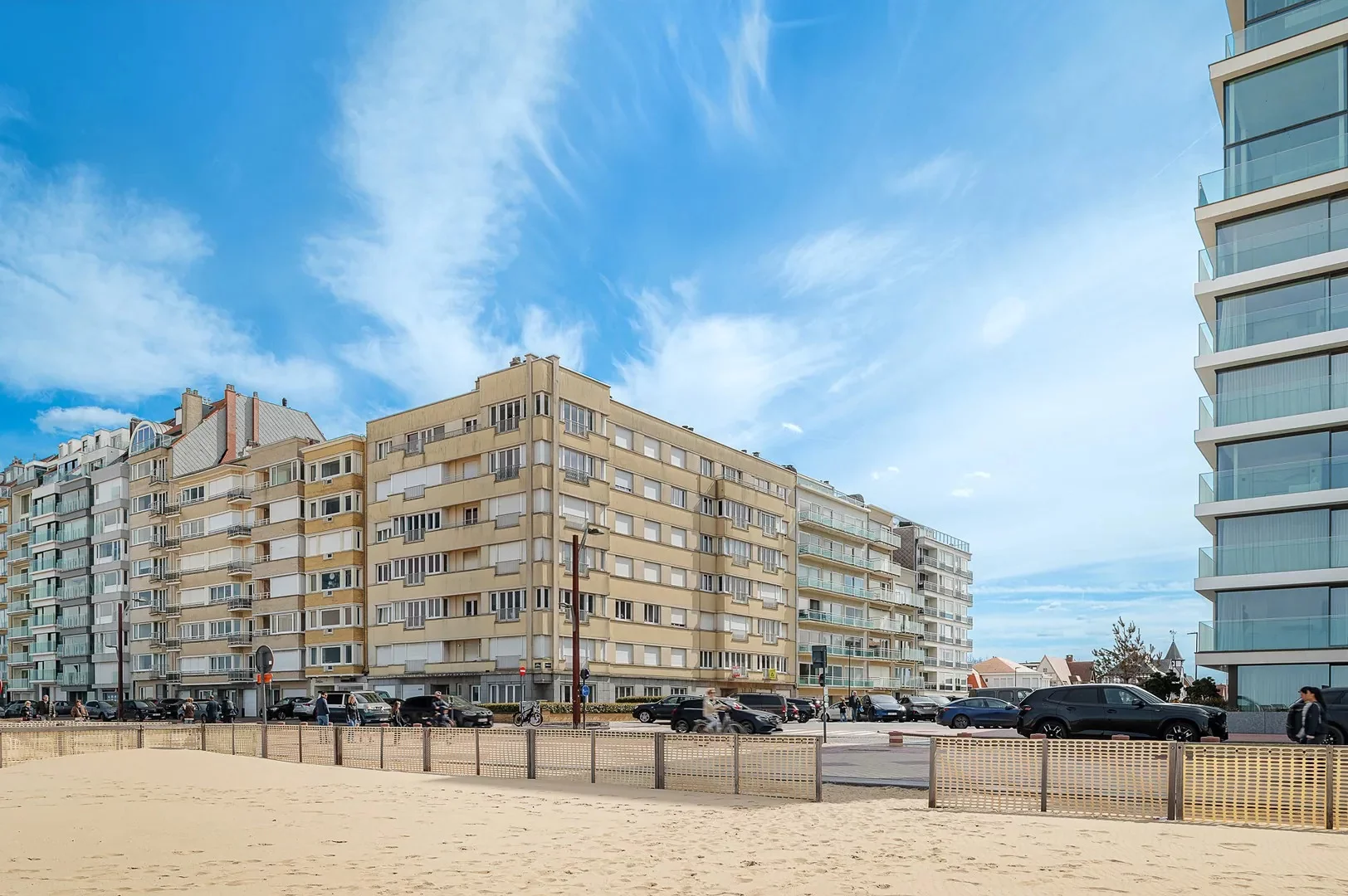 Gerenoveerd appartement met zeezicht aan Albertstrand