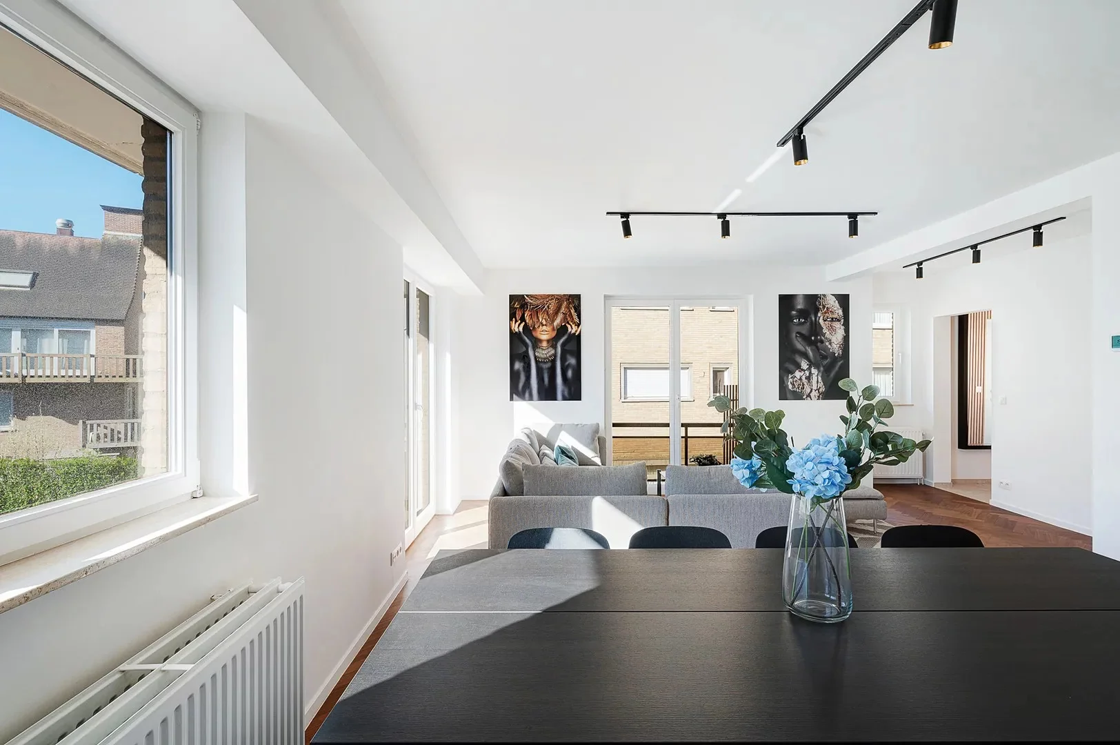 Gerenoveerd 3-slaapkamerappartement in Duinbergen