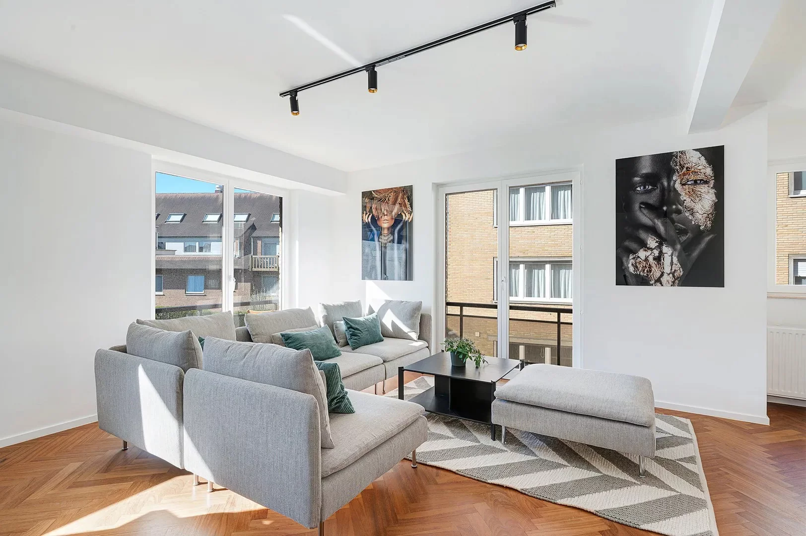 Gerenoveerd 3-slaapkamerappartement in Duinbergen