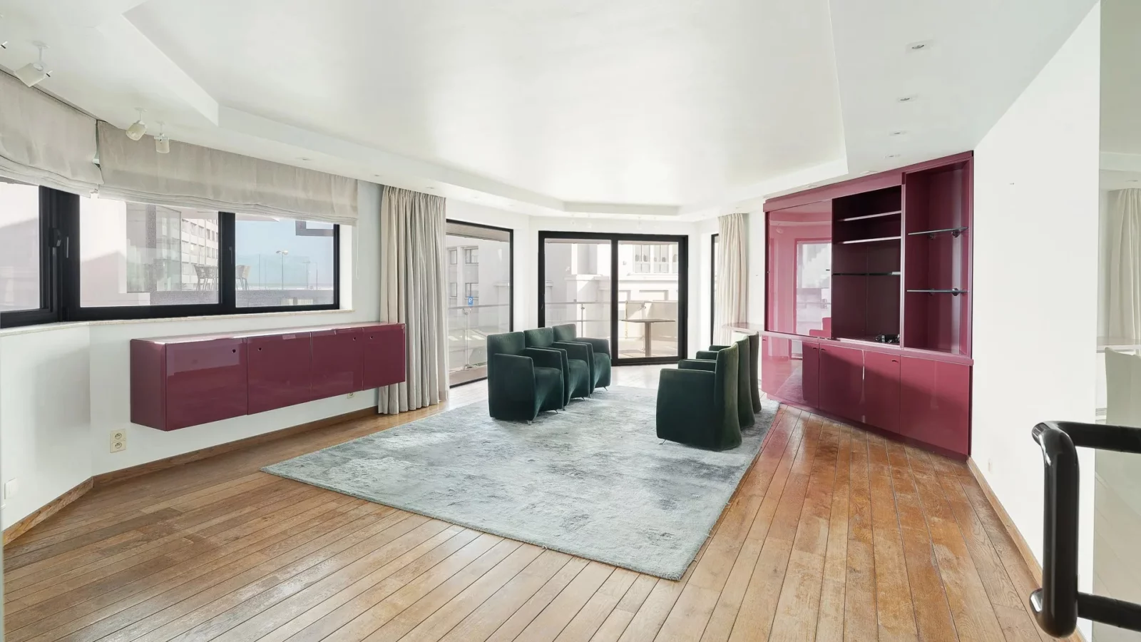 Ruim appartement met zeezicht vlakbij het Albertstrand