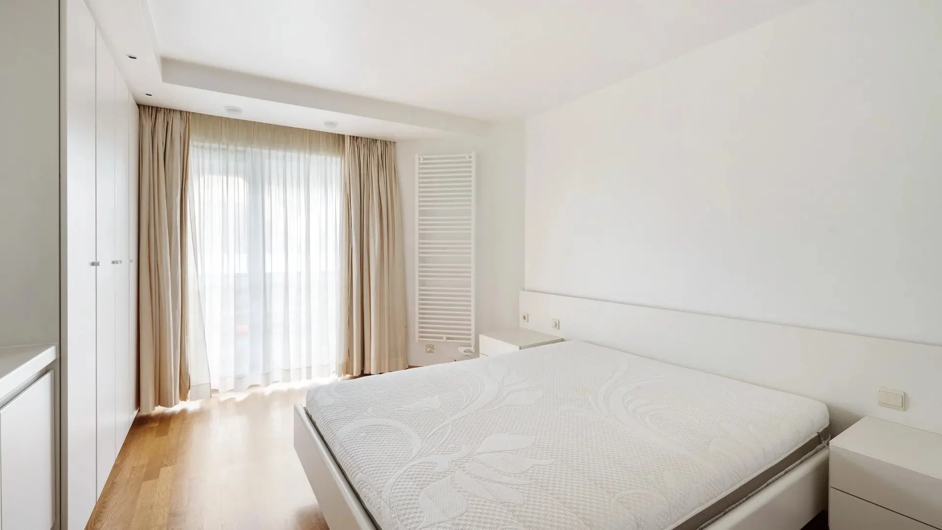 Ruim appartement met zeezicht vlakbij het Albertstrand