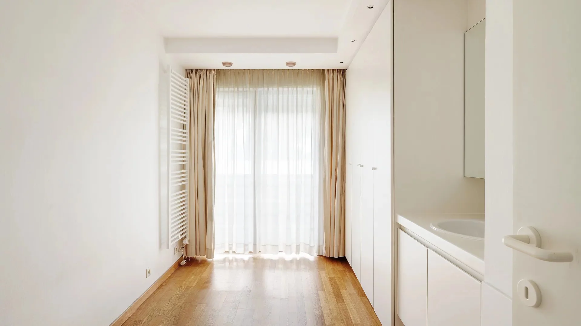 Ruim appartement met zeezicht vlakbij het Albertstrand