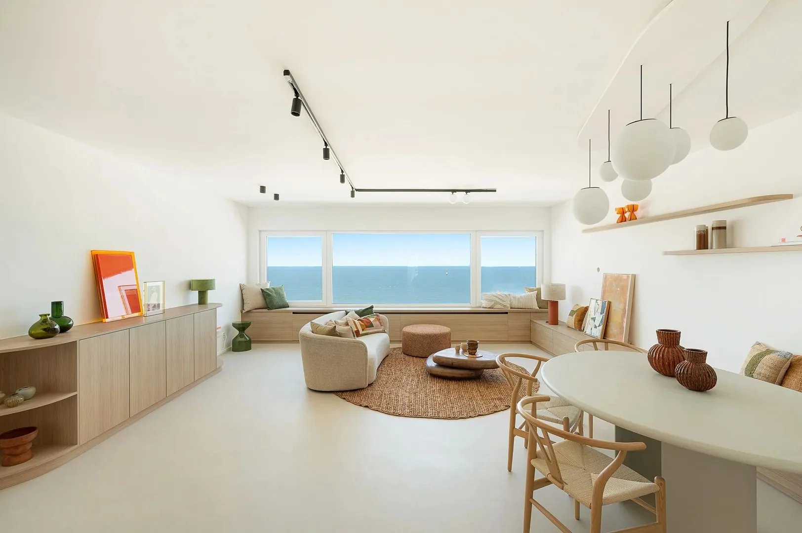 Appartement rénové avec vue mer frontale exceptionnelle