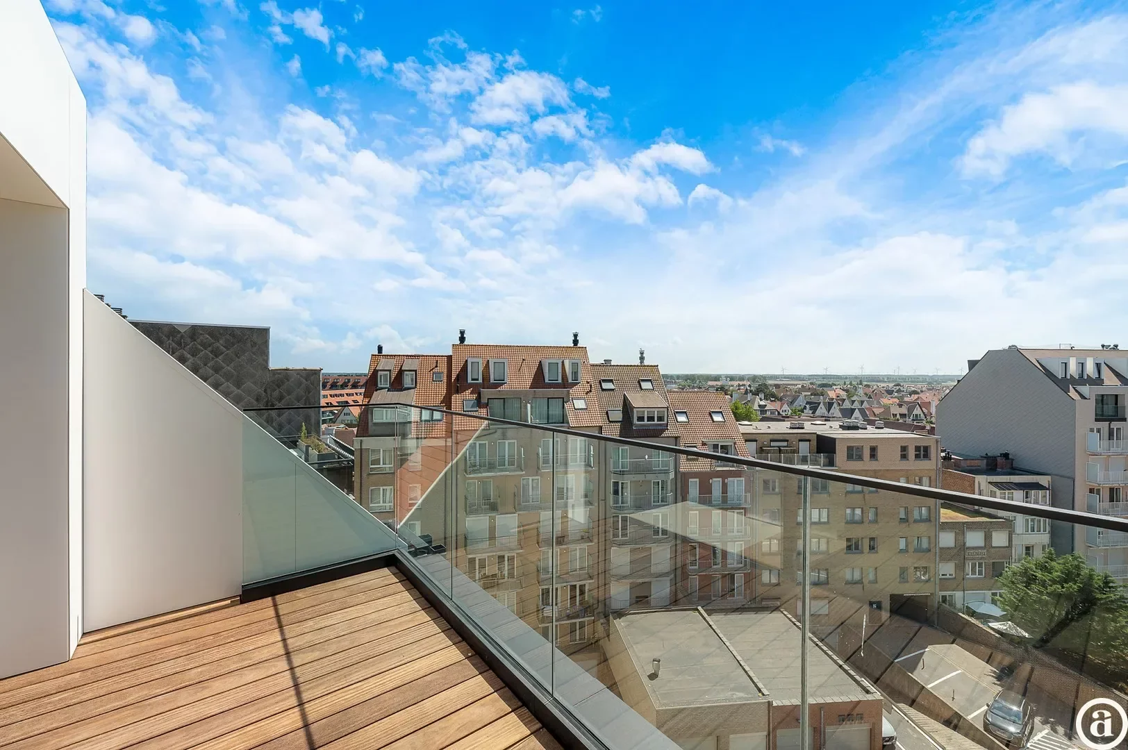 Nieuwbouw duplexappartement met prachtig zijdelings zeezicht