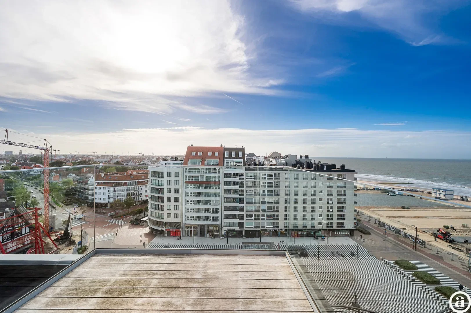 Beautiful duplex apartment with stunning views in Zoute.