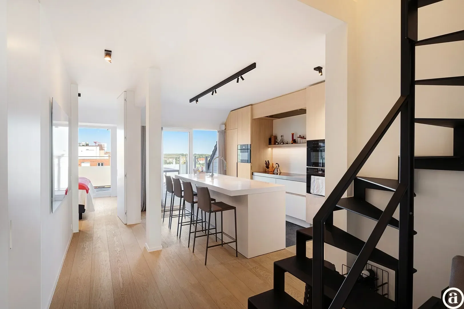 Beautiful duplex apartment with stunning views in Zoute.