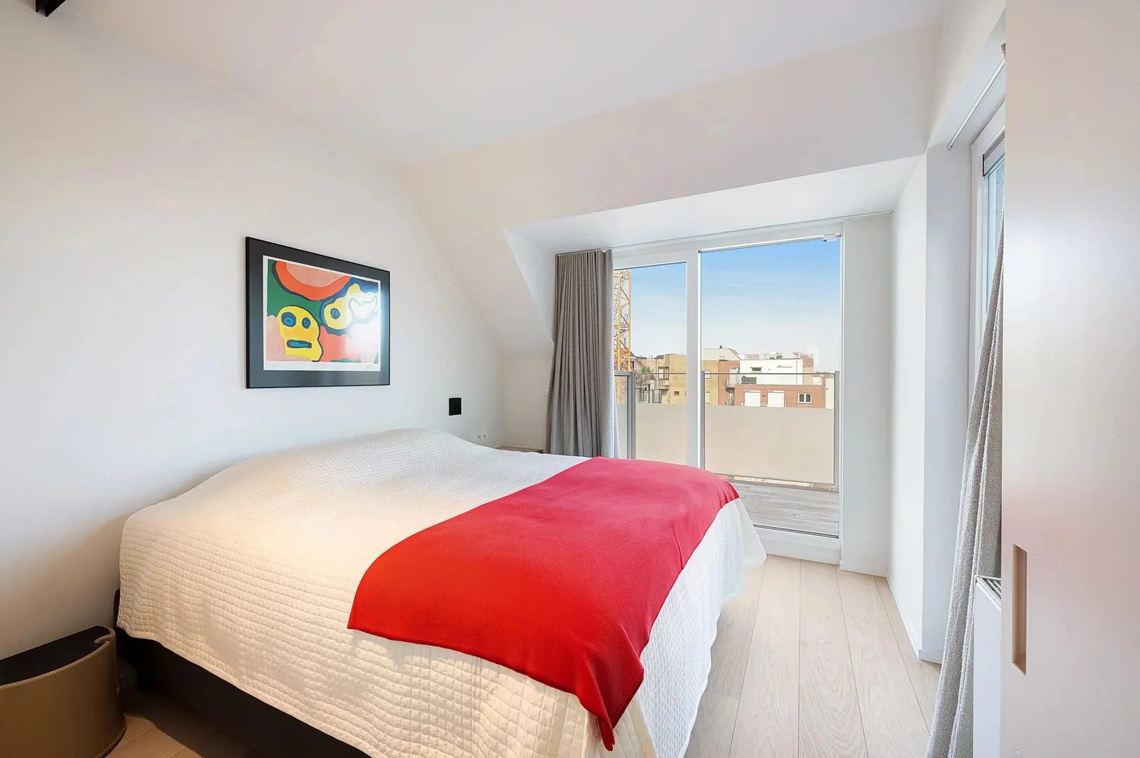 Mooie duplex-appartement met prachtige uitzichten te Zoute.