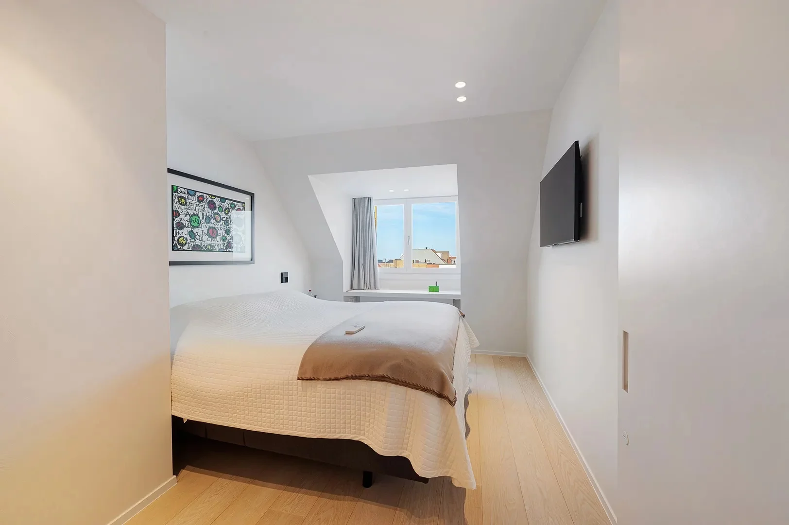Mooie duplex-appartement met prachtige uitzichten te Zoute.