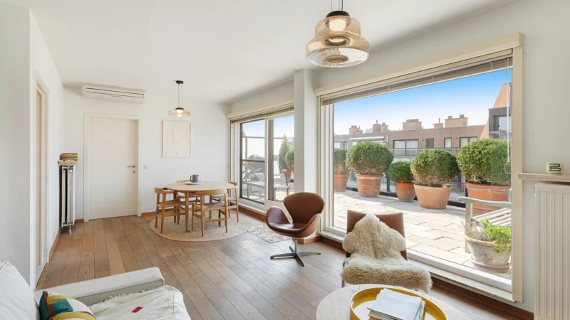 Penthouse-appartement près de la digue, au centre de Knokke