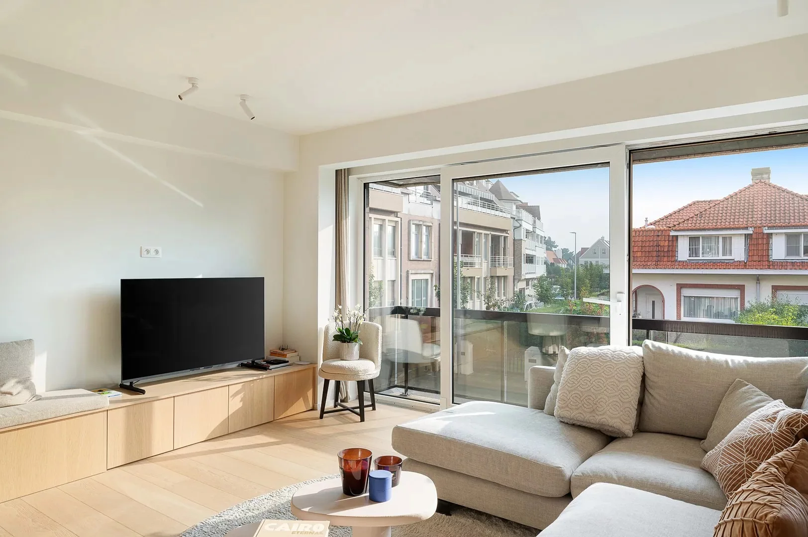Mooi vernieuwd appartement met open uitzicht & 3 slaapkamers