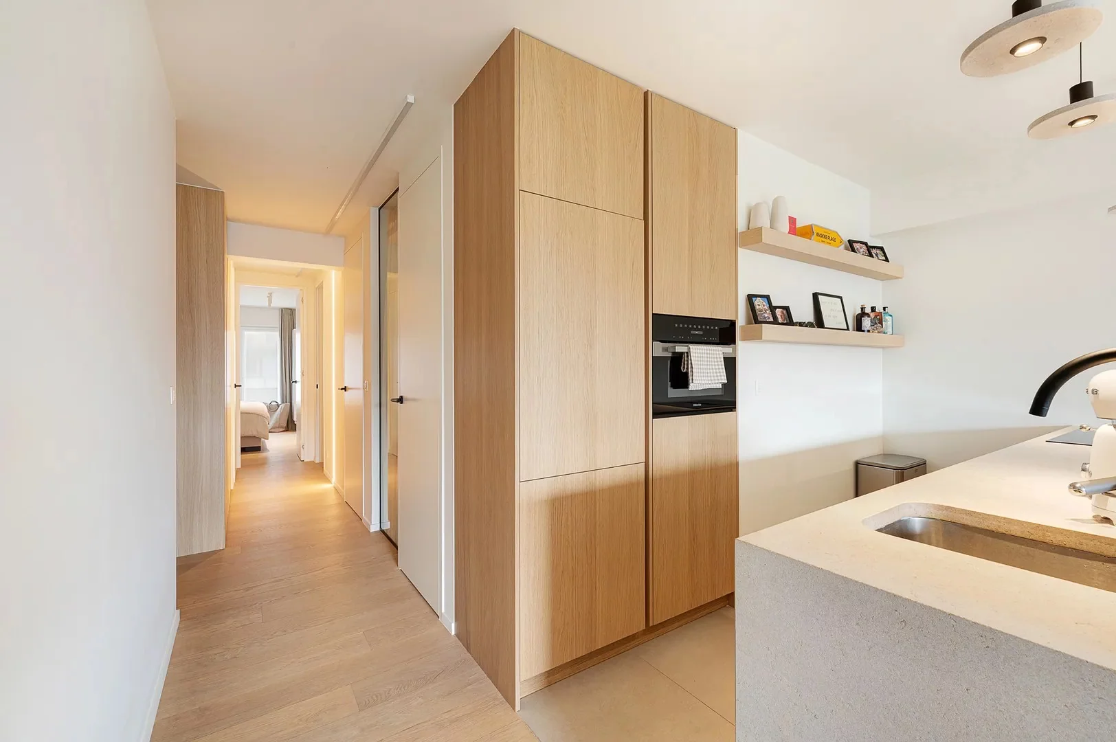 Mooi vernieuwd appartement met open uitzicht & 3 slaapkamers