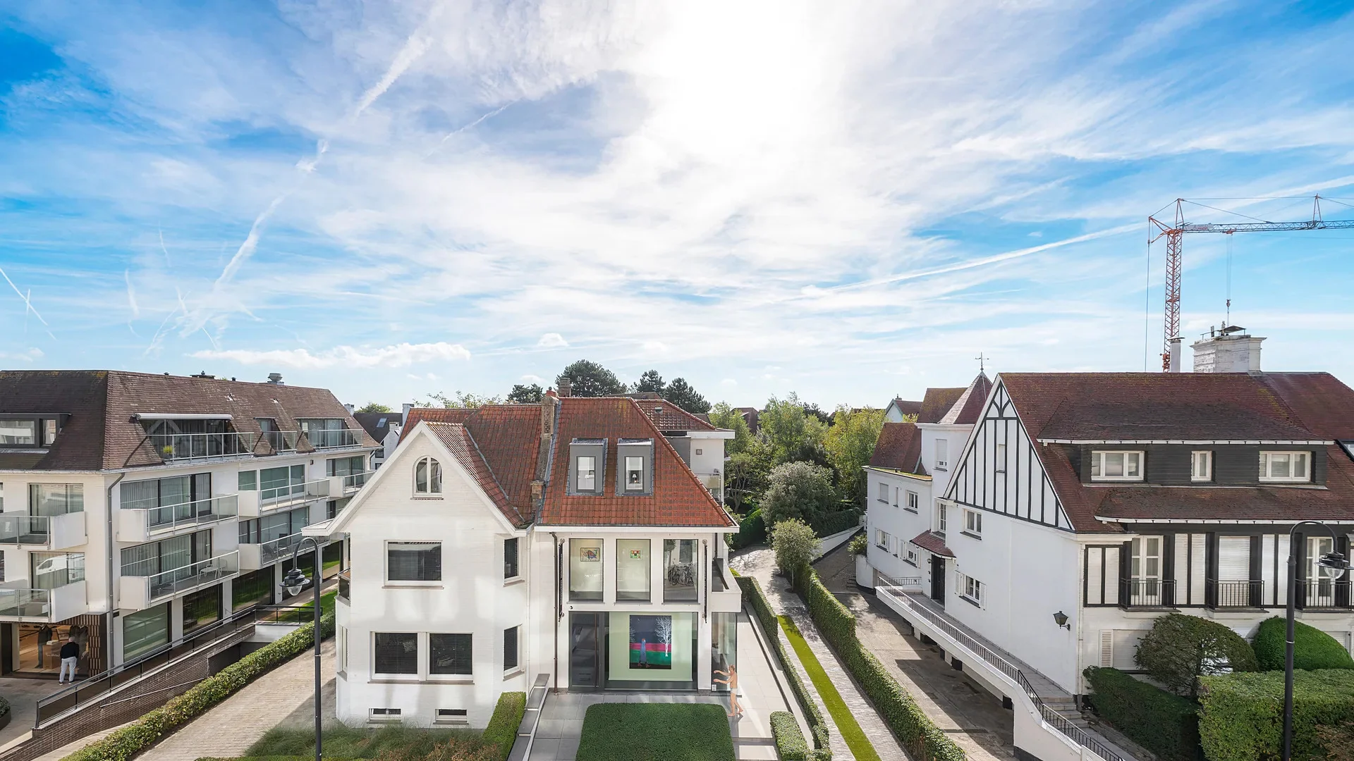 Luxueus appartement met panoramisch zicht in hartje ’t Zoute.