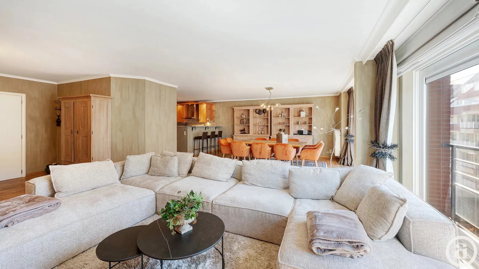 Ruim appartement van 152 m² in het centrum van Knokke