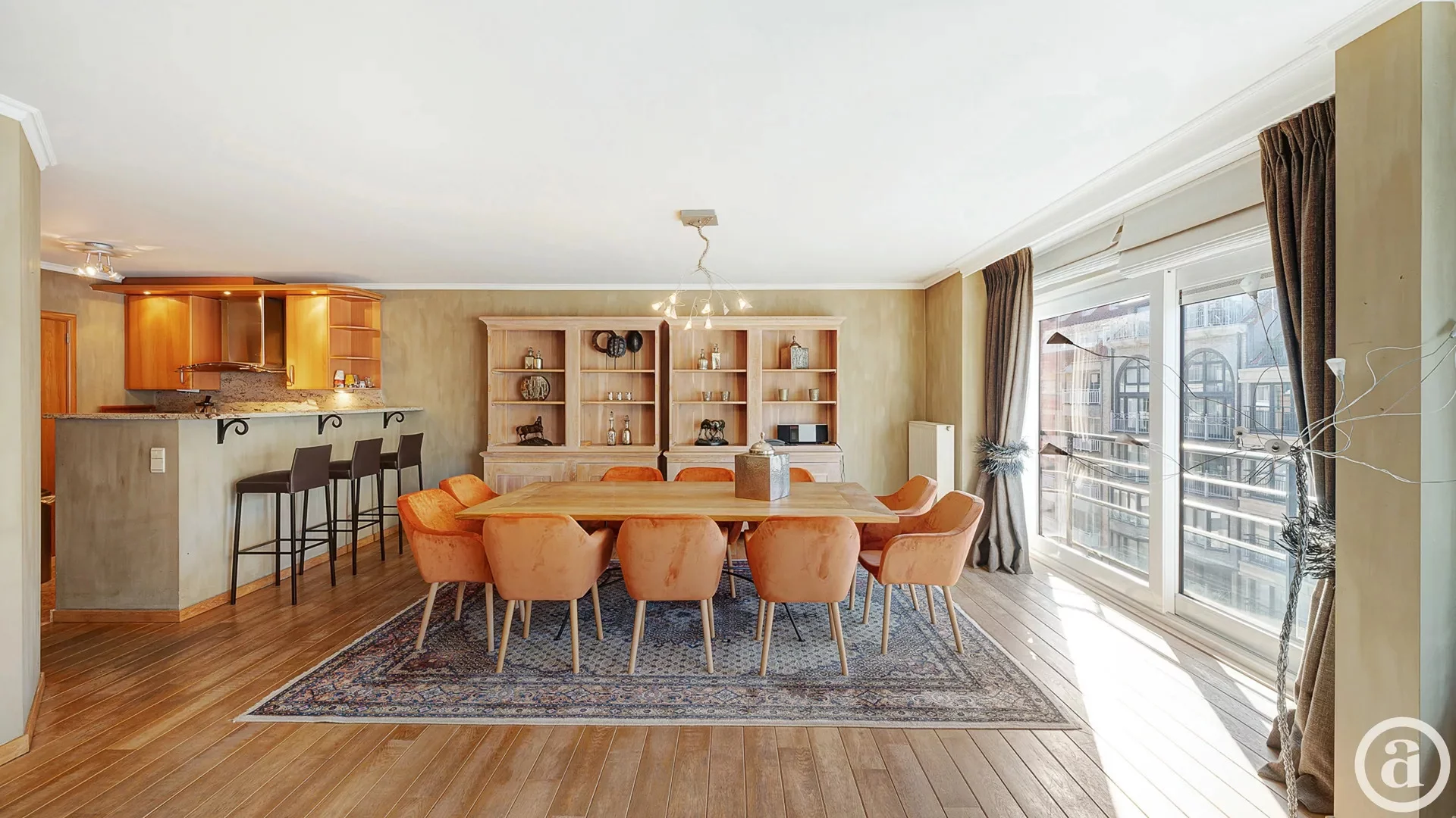Ruim appartement van 152 m² in het centrum van Knokke