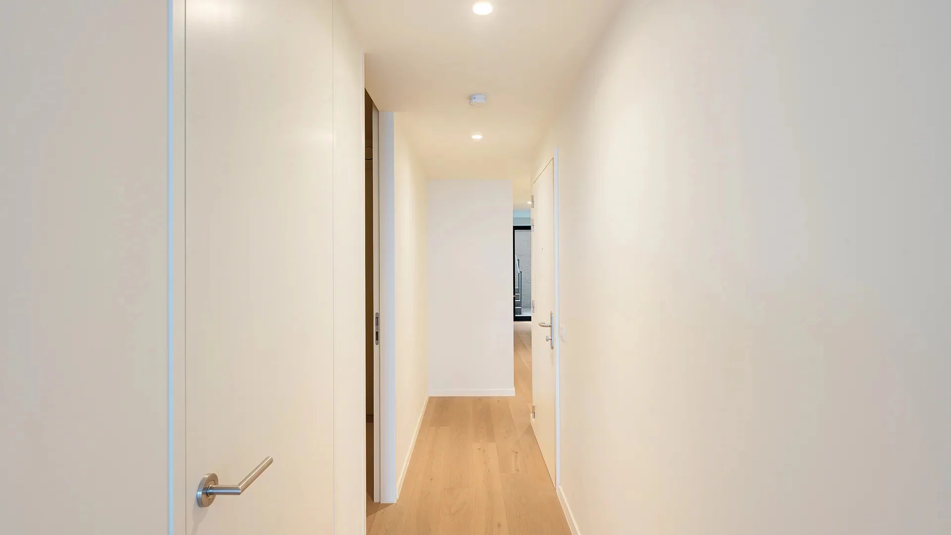 Nieuwbouw appartement met grote terrassen.