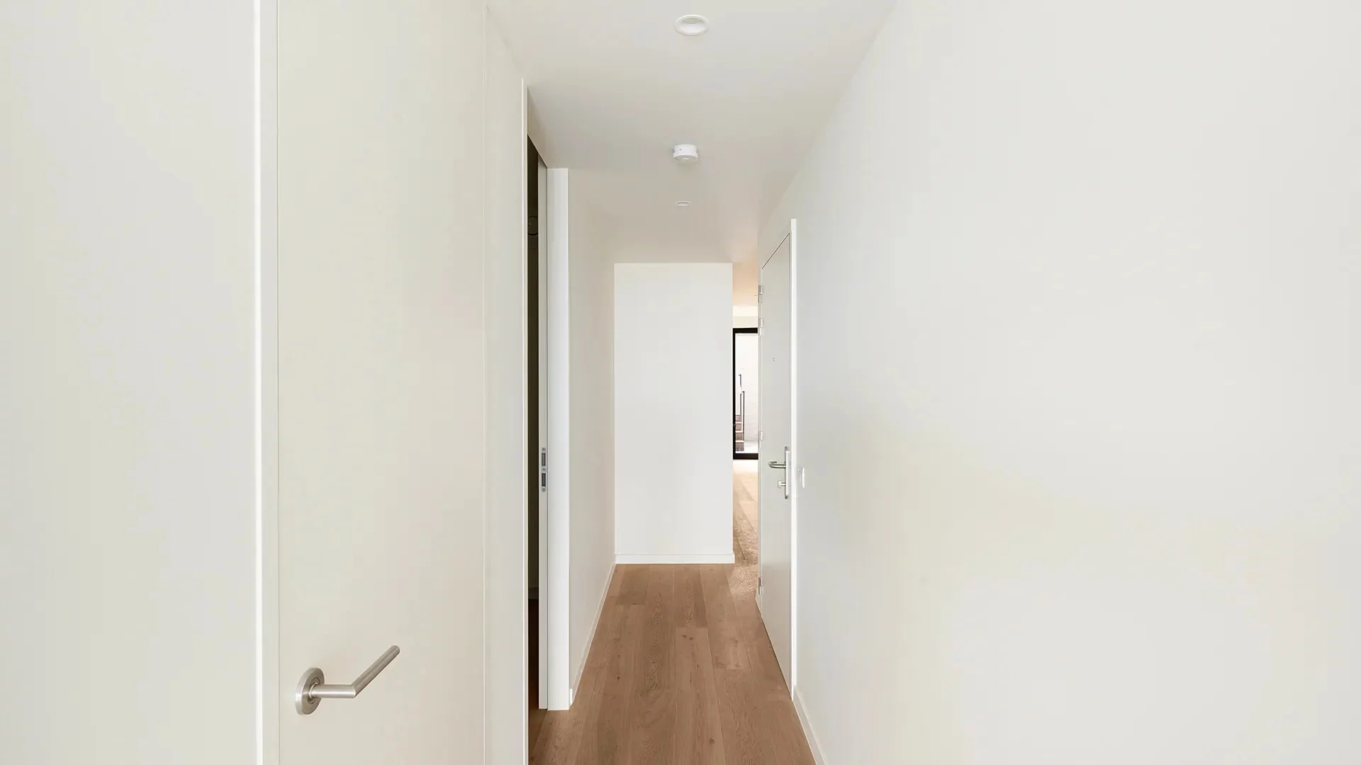 Nieuwbouw appartement met grote terrassen.