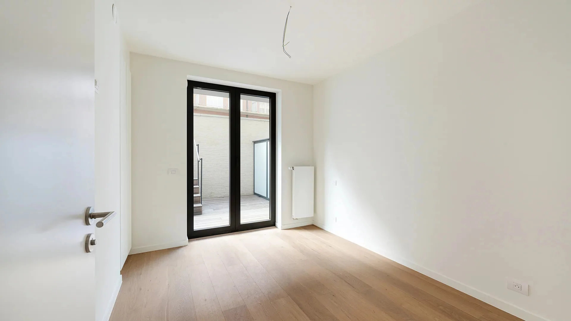 Nieuwbouw appartement met grote terrassen.